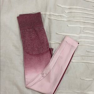 Ombré Pink Leggings